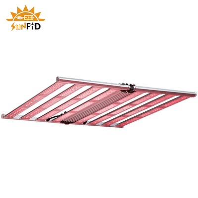 พืชสวนในร่ม LED เติบโตแสง 1000W ปรับสเปกตรัม UV IR สวิตช์หรี่แสงได้