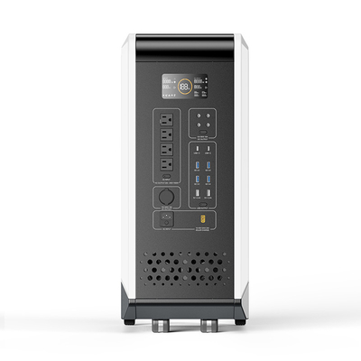 สถานีพลังงานแสงอาทิตย์เครื่องกำเนิดไฟฟ้าแบบพกพา LiFePO4 2000w Power Bank