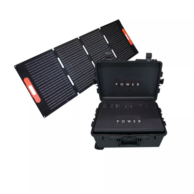 เครื่องกำเนิดไฟฟ้าแบบพกพาแบบชาร์จไฟกันน้ำ 5000W 5000Wh