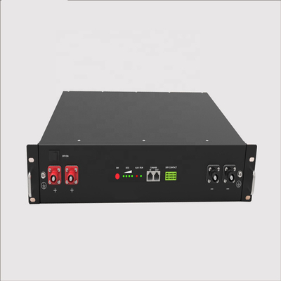 51.2V 50Ah แบตเตอรี่ลิเธียมไอออนสำหรับแอปพลิเคชันโทรคมนาคมด้วย BMS
