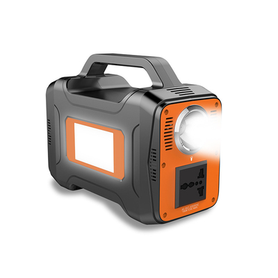 100W UPS แบตเตอรี่ลิเธียม 9V-12.6V 36000mAh สถานีไฟฟ้าแบบพกพาสำหรับ Outdoor