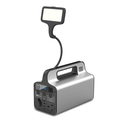 แบตเตอรี่ลิเธียมเฟอร์โรฟอสเฟต 300W UPS 110V 220V Jump Starter Mobile Power Station