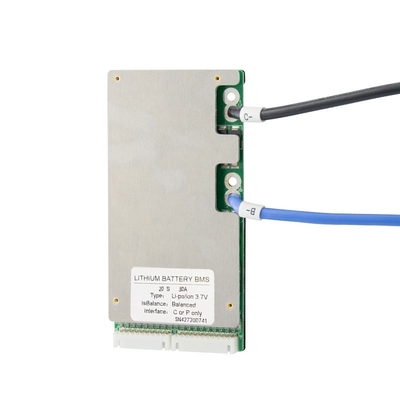 50A BMS สำหรับแบตเตอรี่ลิเธียมไอออน 17 วินาที 60 โวลต์พร้อมตัวควบคุมอุณหภูมิ Pcm Pcb Protection Board Ebike Electric Bicycle
