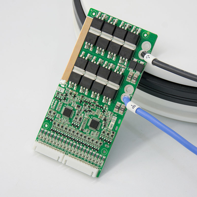 50A BMS สำหรับแบตเตอรี่ลิเธียมไอออน 17 วินาที 60 โวลต์พร้อมตัวควบคุมอุณหภูมิ Pcm Pcb Protection Board Ebike Electric Bicycle