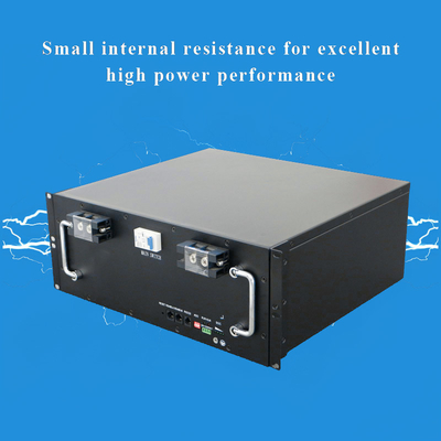 Lifepo4 Telecom แบตเตอรี่ลิเธียมไอออน 48V 100Ah รอบลึกสำหรับระบบไฟฟ้า