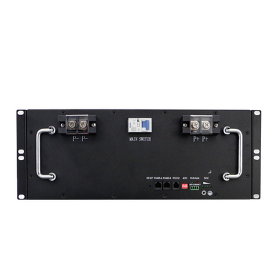 Lifepo4 Telecom แบตเตอรี่ลิเธียมไอออน 48V 100Ah รอบลึกสำหรับระบบไฟฟ้า