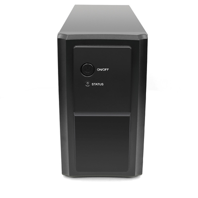 จอแสดงผล LED 6000mAh แบตเตอรี่ลิเธียมของ UPS 650VA เฟสเดียว