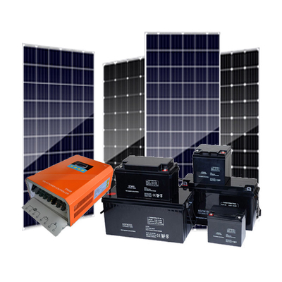 ระบบไฟฟ้าพลังงานแสงอาทิตย์ 5KW สำหรับ Off Grid 48V พร้อมแบตเตอรี่สร้างพลังงานรายวัน