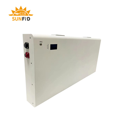 7200WH Ultra Thin Blade Lifepo4 แบตเตอรี่ Powerwall 48V ระบบไฟฟ้าพลังงานแสงอาทิตย์ในครัวเรือน