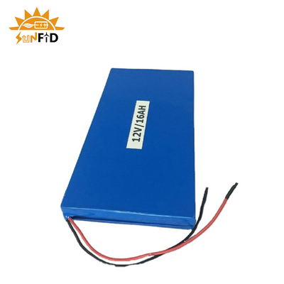 ชุดแบตเตอรี่ลิเธียมไอออนแบบรีชาร์จได้รอบลึก 12V 16Ah Highdrive