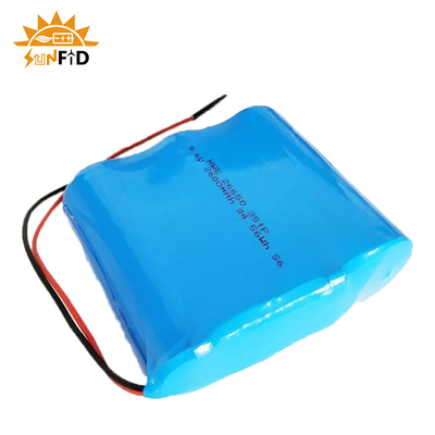 1500mah 9.6v 18650 Li Ion แบตเตอรี่แบบชาร์จไฟได้
