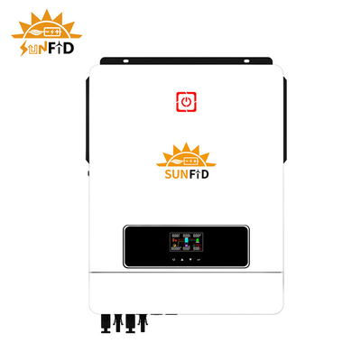 10KW Hybrid Pure Sine Wave Solar Inverter สำหรับระบบจัดเก็บพลังงานภายในบ้าน