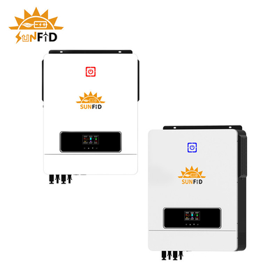 10KW Hybrid Pure Sine Wave Solar Inverter สำหรับระบบจัดเก็บพลังงานภายในบ้าน