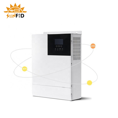 3KW Powerwall แบตเตอรี่ลิเธียม MPPT Off Grid Solar Inverters พร้อมตัวควบคุมการชาร์จพลังงานแสงอาทิตย์ 60A