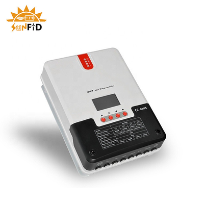 60A 12V Powerwall แบตเตอรี่ลิเธียม 24V 48V LCD ตัวควบคุมพลังงานแสงอาทิตย์ TTL RS485 BT