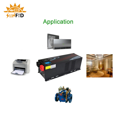 3KW Off Grid DC เป็นไฟฟ้ากระแสสลับ Pure Sine Wave Inverter 110-120VAC