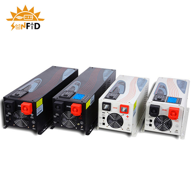 3KW Off Grid DC เป็นไฟฟ้ากระแสสลับ Pure Sine Wave Inverter 110-120VAC