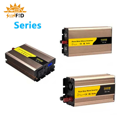 12V โวลต์ 2000w เพียวไซน์เวฟเพาเวอร์อินเวอร์เตอร์ DC เป็นไฟฟ้ากระแสสลับ 110V 220V