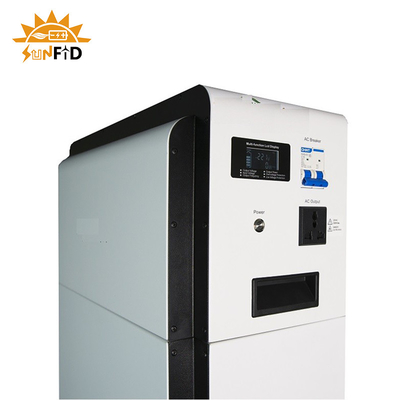 ระบบจัดเก็บพลังงานที่อยู่อาศัย 5kwh 220V 2kw All In One Solar Inverter