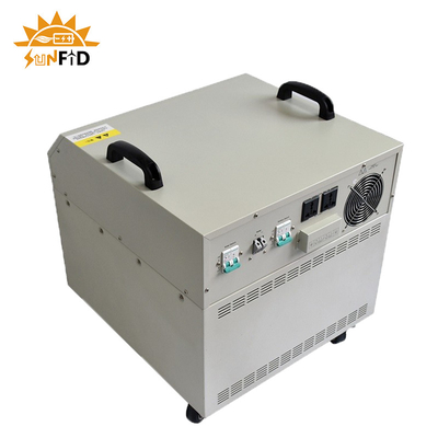 เครื่องกำเนิดไฟฟ้าพลังงานแสงอาทิตย์ 3000w อินเวอร์เตอร์แบตเตอรี่ลิเธียม 4000WH Lifepo4 ปิดกริด 1000 วัตต์สำหรับระบบพลังงานแสงอาทิตย์