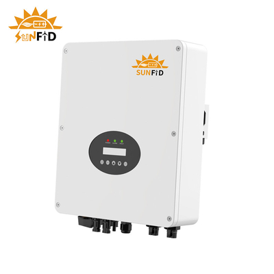 PV ระบบการเกษตร 3KW อินเวอร์เตอร์ปั๊มพลังงานแสงอาทิตย์พร้อมอินพุต MPPT 2 DC