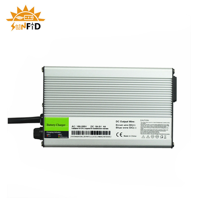 12v Ebike เครื่องชาร์จแบตเตอรี่ลิเธียม 24v 36v 48v 52v 60v 72v สำหรับสกู๊ตเตอร์ไฟฟ้า Electric Fork