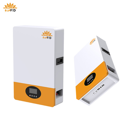 5Kwh แรงไฟฟ้า LiFePO4 แบตเตอรี่ 48V แบตเตอรี่ลิธีਅਮ ระบบเก็บพลังงานแสงอาทิตย์บ้าน