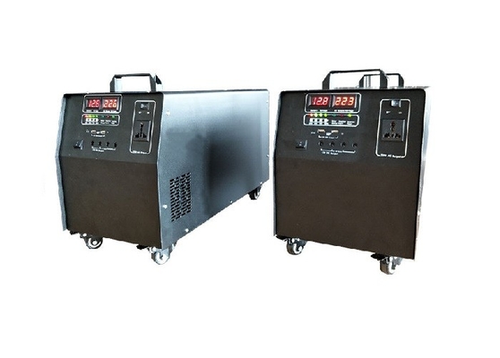 220V 1000W ระบบจัดเก็บพลังงานที่อยู่อาศัยเครื่องกำเนิดไฟฟ้าพลังงานแสงอาทิตย์แบบพกพา