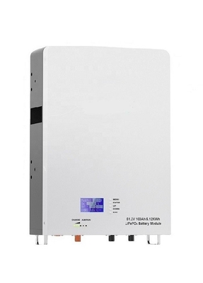 LiFePO4 Powerwall แบตเตอรี่ลิเธียม 48V 100ah 5KWh ติดผนัง