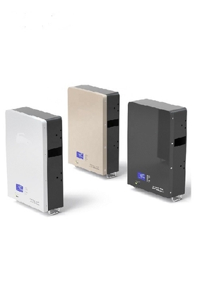 LiFePO4 Powerwall แบตเตอรี่ลิเธียม 48V 100ah 5KWh ติดผนัง