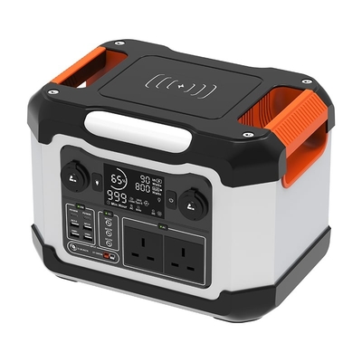 เครื่องกำเนิดไฟฟ้าแบบพกพา 1200W Power Bank 110V-220V Wireless Charger Camping