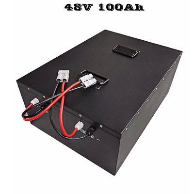 CE 100Ah Campervan แบตเตอรี่ลิเธียม 48V สำหรับรถกอล์ฟระบบพลังงานแสงอาทิตย์