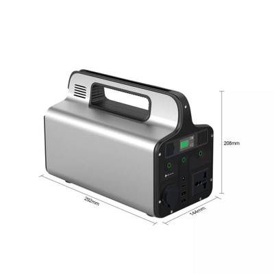300W 432WH เครื่องกำเนิดไฟฟ้าพลังงานแสงอาทิตย์แบบพกพา 5V 3A 9V