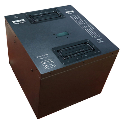 Lifepo4 รถกอล์ฟชุดแบตเตอรี่ลิเธียม 48V 100AH ​​105AH 200AH พร้อมการสื่อสาร