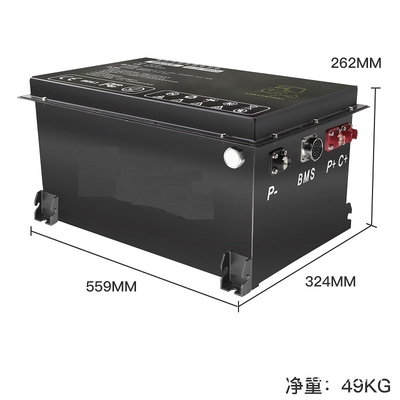 ชุดแบตเตอรี่ลิเธียมไอออน 105Ah 48v สำหรับรถกอล์ฟ EZ-GO LFP