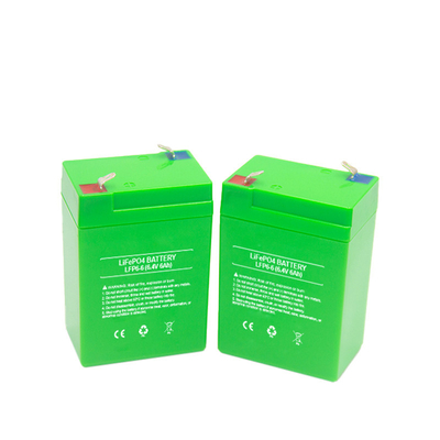 LifePO4 SLA แบตเตอรี่ทดแทน 6.4V 6Ah พลังงานรอบลึกรถจักรยานยนต์แบตเตอรี่ LifePO4