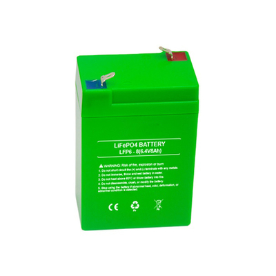 LifePO4 SLA แบตเตอรี่ทดแทน 6.4V 8Ah Long Cyclelife Battery E-scooter LifePO4 Battery