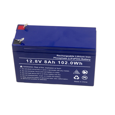 LifePO4 12.8V 6Ah SLA เปลี่ยนเครื่องยนต์สตาร์ทแบตเตอรี่ลิเธียม
