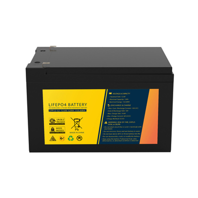 12Ah Lifepo4 SLA เปลี่ยนชุดแบตเตอรี่ลิเธียมชาร์จ 12.8V สำหรับรถเข็นกอล์ฟ