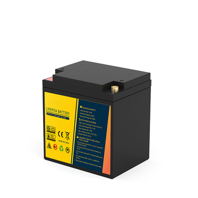 24Ah Lifepo4 การเปลี่ยนแบตเตอรี่ลิเธียมไอออน 12.8V สำหรับรถยนต์ไฟฟ้าพลังงานแสงอาทิตย์ของ UPS รถเข็นไฟฟ้า