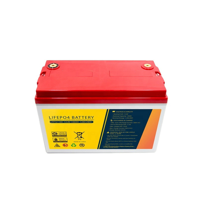 การเปลี่ยนแบบชาร์จใหม่ได้ 100Ah สำหรับแบตเตอรี่ลิเธียมในแบตเตอรี่ 12.8V ระบบจัดเก็บพลังงานแสงอาทิตย์