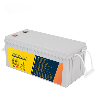 200Ah รอบลึก Lifepo4 SLA เปลี่ยน 12.8V สำหรับเรือ RV