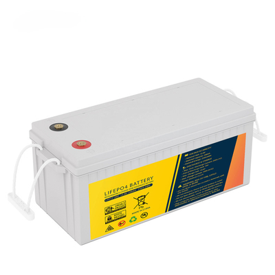 200Ah รอบลึก Lifepo4 SLA เปลี่ยน 12.8V สำหรับเรือ RV