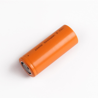 3.7v 5000mah LFP เซลล์ทรงกระบอก 26650 Consumer Electronics