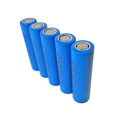 18650 Lifepo4 เซลล์แบตเตอรี่ 3.2v 1800mah สำหรับไฟฉายหลอดไฟ