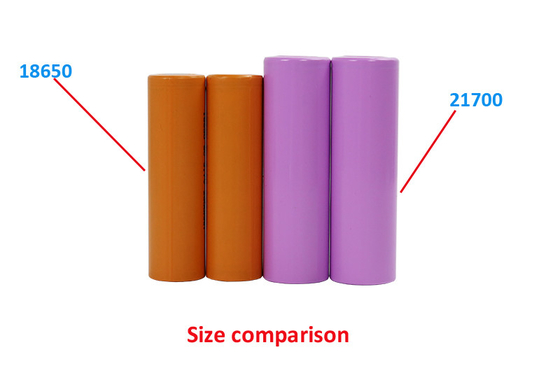 21700 3.7V 4800Mah Lifepo Cells อายุการใช้งานยาวนาน 5000Mah