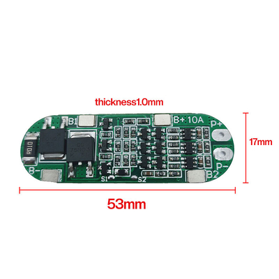 Pylontech 18650 แบตเตอรี่ลิเธียม Bms 3s 12V 10amp 11.1V Lifeo4