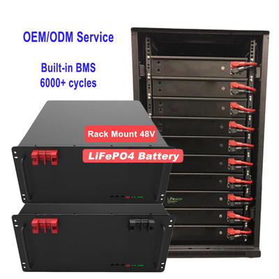 แบตเตอรี่เก็บพลังงานเทเลคอม 48V 50Ah Home UPS Lifepo4