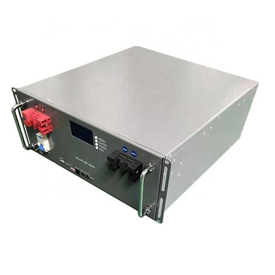 100Ah เทเลคอมแบตเตอรี่ลิเธียม 48V ฟอสเฟต Lifepo4 ชุดแบตเตอรี่พร้อมจอ LCD