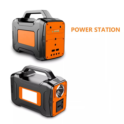 100W UPS แบตเตอรี่ลิเธียม 9V-12.6V 36000mAh สถานีไฟฟ้าแบบพกพาสำหรับ Outdoor